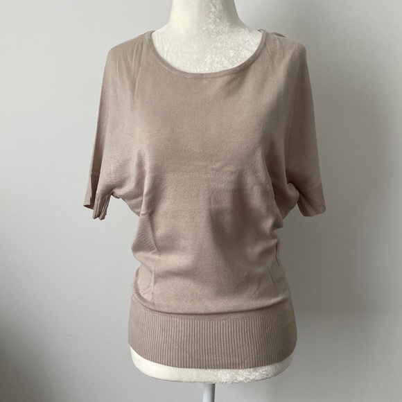 Vertigo Paris Tops - Vertigo Paris Short Sleeve Dolman Sweater